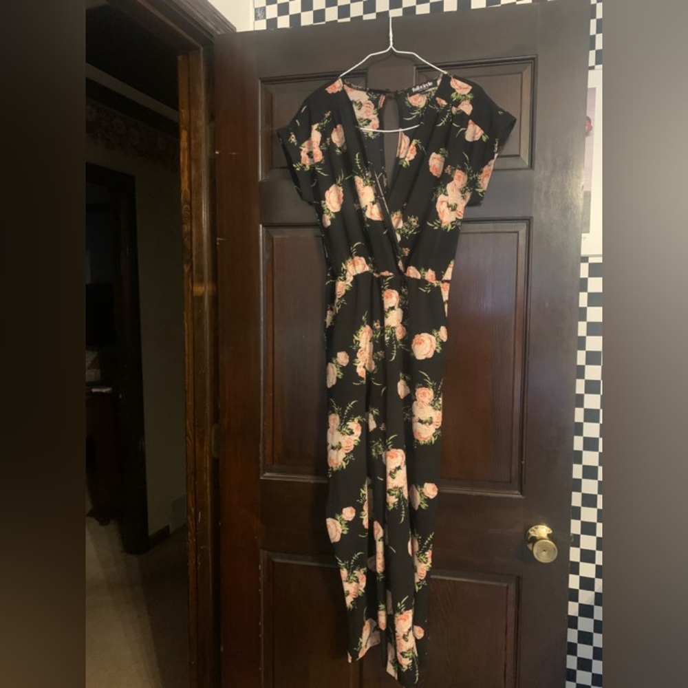 Floral jumpsuit